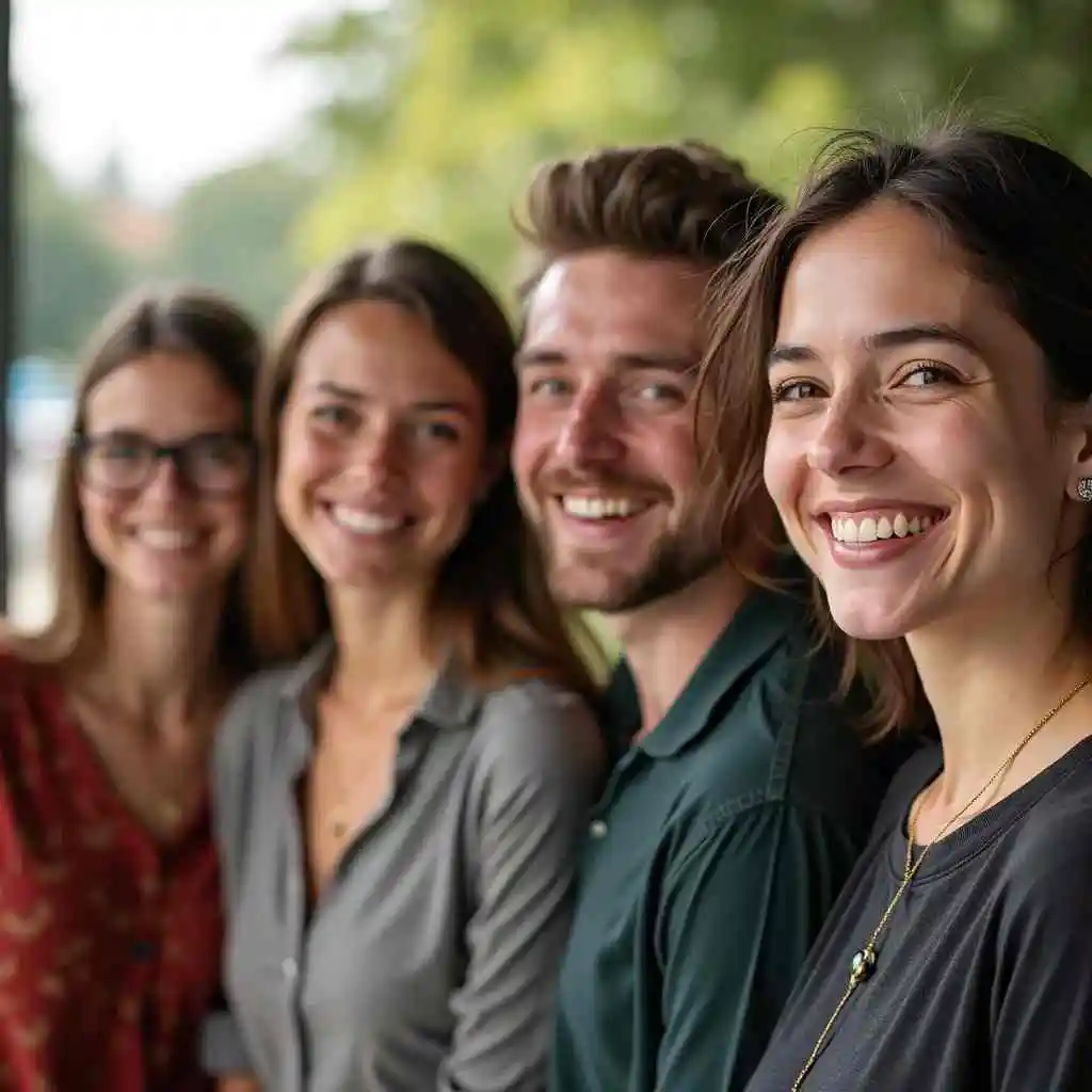 background remover before - a photo of pictures of a group gathering